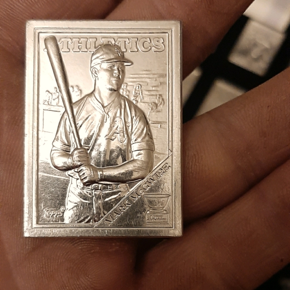 1988 topps authenticated silver. 999